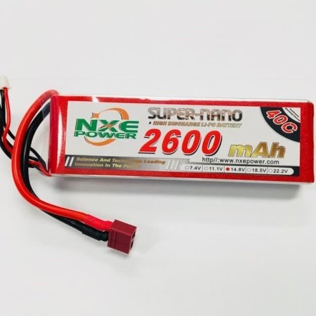 NXE 14.8V 2600MAH 40C SOFT W/DEAN NXE