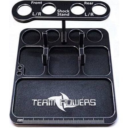 TEAM POWERS Alloy Parts Tray & Phone Holder TEAM POWERS TEAM POWERS Alloy Parts Tray & Phone Holder TEAM POWERS