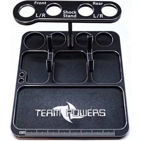 TEAM POWERS Alloy Parts Tray & Phone Holder TEAM POWERS Alloy Parts Tray & Phone Holder