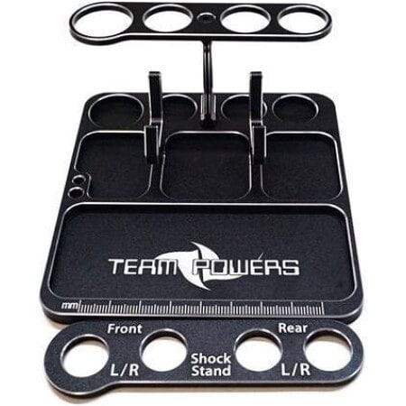 TEAM POWERS Alloy Parts Tray & Phone Holder TEAM POWERS TEAM POWERS Alloy Parts Tray & Phone Holder TEAM POWERS