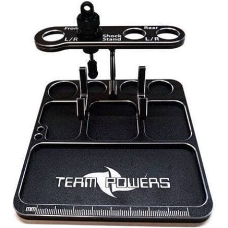 TEAM POWERS Alloy Parts Tray & Phone Holder TEAM POWERS TEAM POWERS Alloy Parts Tray & Phone Holder TEAM POWERS
