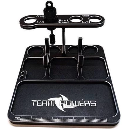 TEAM POWERS Alloy Parts Tray & Phone Holder TEAM POWERS Alloy Parts Tray & Phone Holder