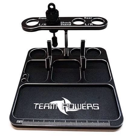 TEAM POWERS Alloy Parts Tray & Phone Holder TEAM POWERS Alloy Parts Tray & Phone Holder - Image 4