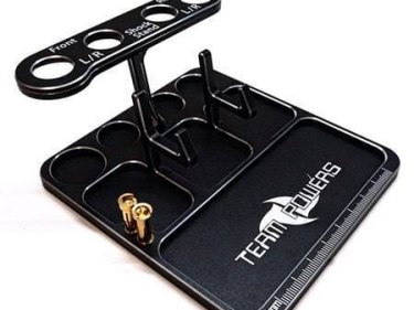 TEAM POWERS Alloy Parts Tray & Phone Holder
