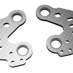 T3/FFV3 FIXED 3 DEG REAR ARMS Mi5 VERSION PITLANE HOBBIES