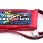 NVISION LiPo 2S 7.4V 900MAH 3C NVISION
