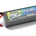 PEAK RACING LiPo 5000 14.8V 45C DEANS NXE