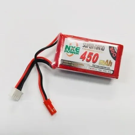 450SC303SJST NXE 11.1V 450MAH 30C W/JST NXE