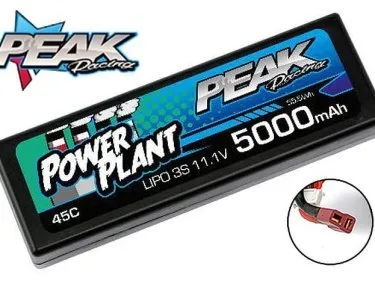 PEAK RACING 5000MAH 11.1V 3S HARD CASE LIPO