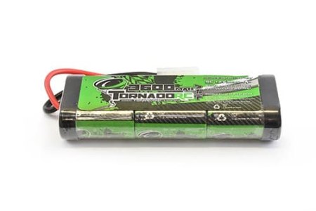 TORNADO RC 7.2 NIMH W/DEANS 3600 MAH TORNADO RC