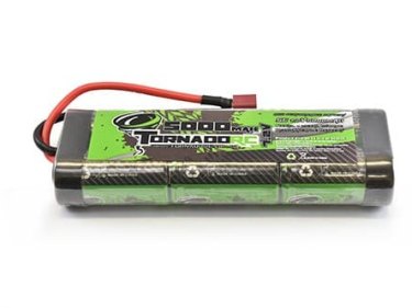 TORNADO RC 7.2 NIMH W/DEANS 5000 MAH