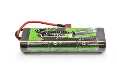 TORNADO RC 7.2 NIMH W/DEANS 5000 MAH TORNADO RC