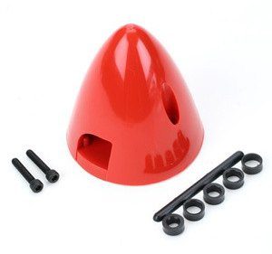 DUBRO967 - 1-9/16" ELECTRIC SPINNER RED - Image 1
