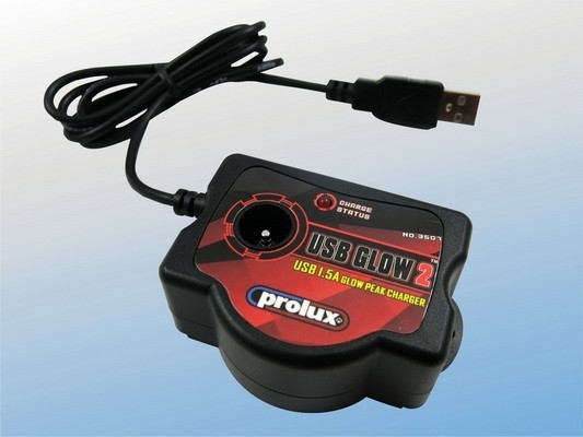 PROLUX USB 1.5 AMP GLOW PEAK CHARGER