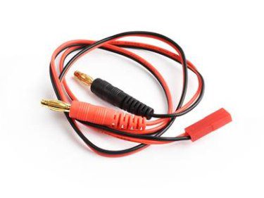 FEMALE JST PLUG W/4MM BULLETS AND 22AWG WIRE