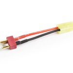 Glow connector to 4.0mm connector charging cable 16AWG 30cm silicone wire