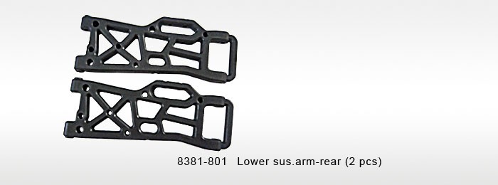 8381-801 - LOWER REAR SUSPENSION ARMS (2)