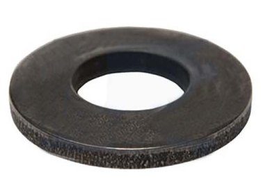 flat washer anodised blk