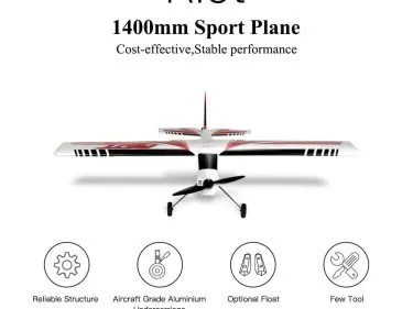 Dancing Wings, Top RC Riot RC Plane PNP - Image 1