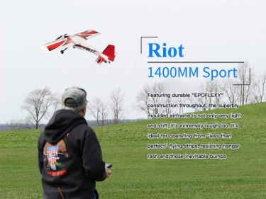 Dancing Wings, Top RC Riot RC Plane PNP - Image 5