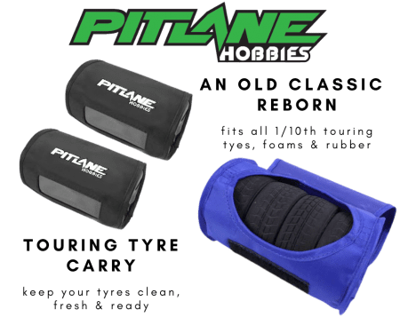 Tyre  Carry Bags (2) Touring Tyre's 1/10th