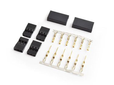 JR CONECTOR SET GOLD PLATED 2 PAIRS