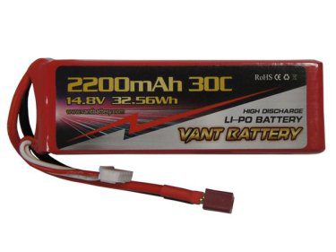 Vant Lipo 2200 14.8v 30c (28x35x105)
