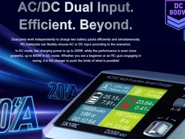 SkyRC D200 CHARGER Neo Duo AC/DC charger - Image 4
