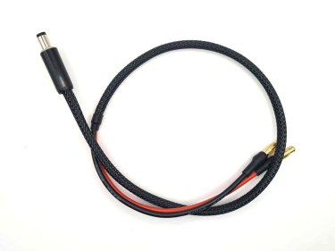 DC Plug to 4MM Bullets for SkyRC Tyre warmers heavy duty.
