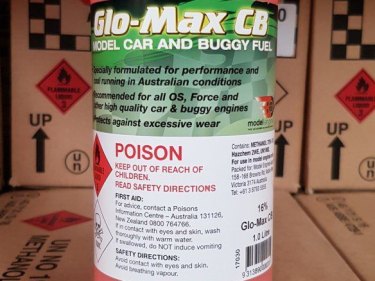 GLO-MAX CB FUEL 25% NITRO 1LT