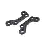 1015A - SPLIT FRONT UPPER BULKHEADS (L & R) (UPDATED 3MM THICKNESS) RC MAKER