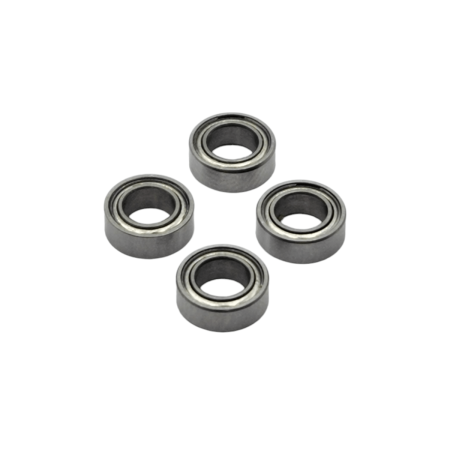 RCM-SP-6011.png 6011 - 4X7X2.5MM METAL SHIELD BEARINGS (4) RC MAKER