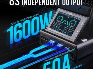TOOLKITRC M8D TOUCHSCREEN CHARGER 50A - Image 5