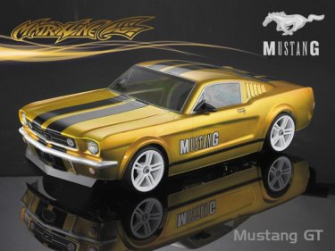 Mustang Gt 190Mm Clear Body