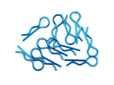 Yeah Racing 1/10 1/8 Laser Blue Body Pins 10Pcs