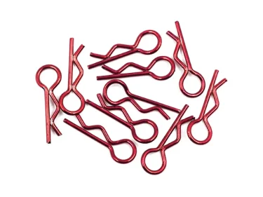 Yeah Racing 1/10 1/8 Laser Red Body Pins 10Pcs