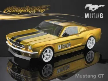 Mustang Gt 190Mm Clear Body