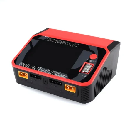 ruddog rc215ac dual channel lipo battery ac dc charger 1 600x