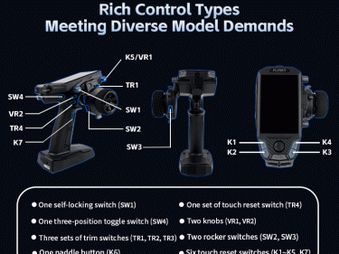 Flysky 11-channel remote control FS-G11P 2.4GHz incl RX - Image 7