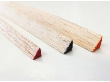 BALSA TRIANGLE STOCK 6.5 X 6.5 X 900MM