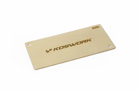 KOS04221 22g Shorty LiPo Weight 94x46x0.6mm