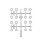 RC10TC8 SHOCK PISTONS AND ANTI-ROLL BAR BUSHING TEAM ASSOCIATED