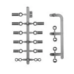 RC10TC8 Ball Cups Arm Ball Inserts And Anti-Roll Bar Links 2