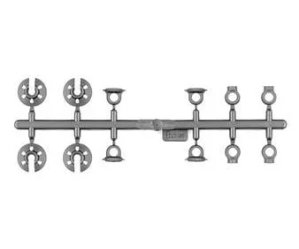 RC10TC8 SHOCK BALL ENDS AND SPRING CUPS