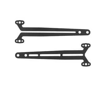RC10TC8 FT G10 TOP DECK SET, 2mm