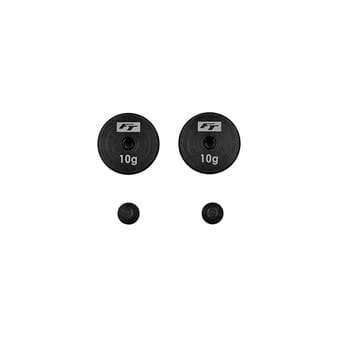 RC10TC8 FT STEEL CHASSIS WEIGHT SET, 10G TEAM ASSOCIATED