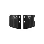 RC10TC8 FT STEEL FRONT AND REAR SHORT BATTERY WEIGHT SET, 60G TEAM ASSOCIATED