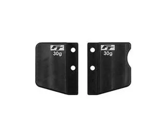 RC10TC8 FT STEEL FRONT AND REAR SHORT BATTERY WEIGHT SET, 60G