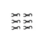 RC10TC8 FT ALUMINUM STEERING BLOCK MOUNT SHIMS TEAM ASSOCIATED