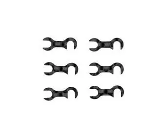 RC10TC8 FT ALUMINUM STEERING BLOCK MOUNT SHIMS